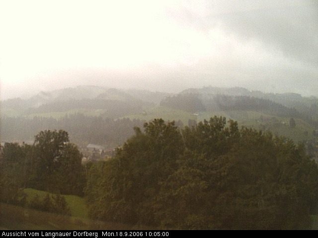 Webcam-Bild: Aussicht vom Dorfberg in Langnau 20060918-100500