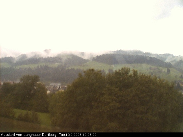 Webcam-Bild: Aussicht vom Dorfberg in Langnau 20060919-100500