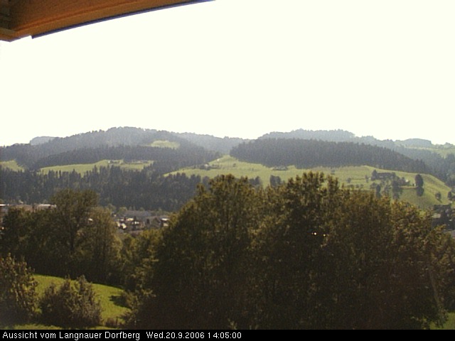 Webcam-Bild: Aussicht vom Dorfberg in Langnau 20060920-140500