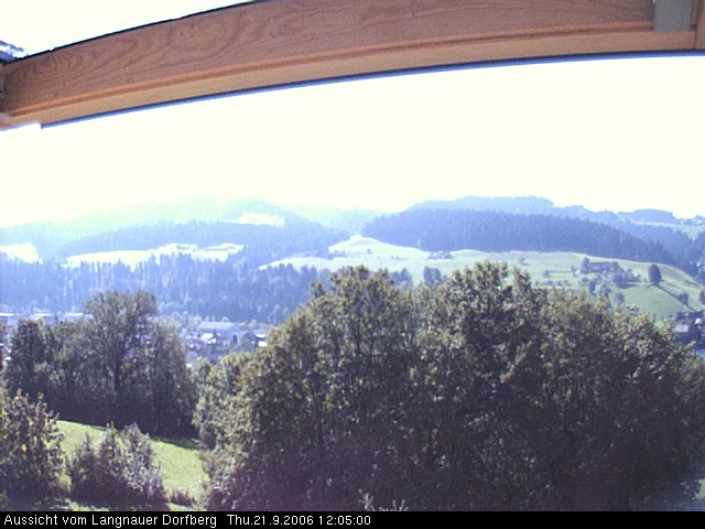 Webcam-Bild: Aussicht vom Dorfberg in Langnau 20060921-120500