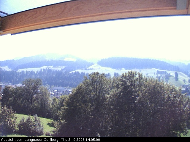 Webcam-Bild: Aussicht vom Dorfberg in Langnau 20060921-140500