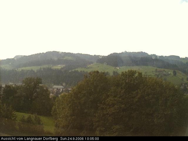 Webcam-Bild: Aussicht vom Dorfberg in Langnau 20060924-100500