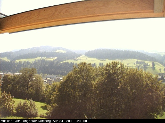 Webcam-Bild: Aussicht vom Dorfberg in Langnau 20060924-140500