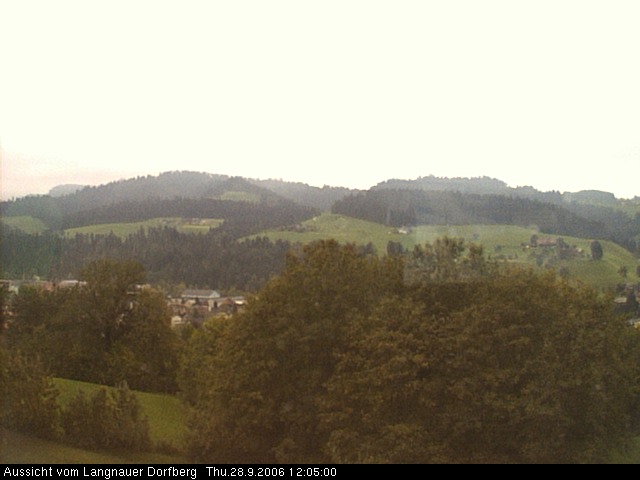 Webcam-Bild: Aussicht vom Dorfberg in Langnau 20060928-120500