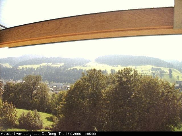 Webcam-Bild: Aussicht vom Dorfberg in Langnau 20060928-140500