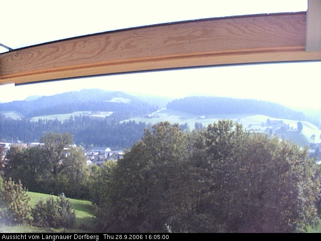 Webcam-Bild: Aussicht vom Dorfberg in Langnau 20060928-160500