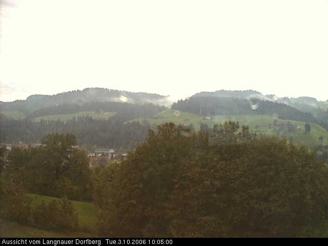 Webcam-Bild: Aussicht vom Dorfberg in Langnau 20061003-100500