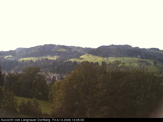 Webcam-Bild: Aussicht vom Dorfberg in Langnau 20061006-100500
