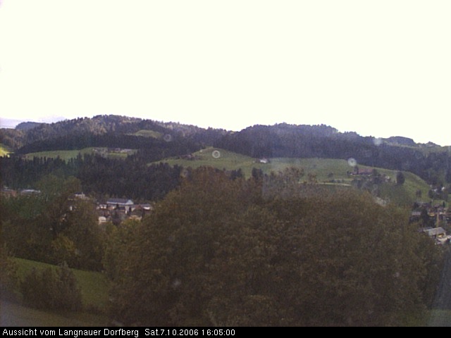 Webcam-Bild: Aussicht vom Dorfberg in Langnau 20061007-160500