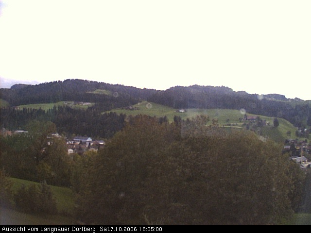 Webcam-Bild: Aussicht vom Dorfberg in Langnau 20061007-180500