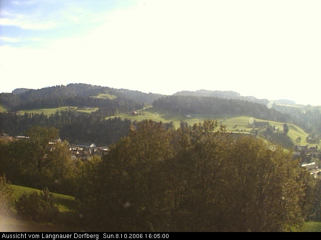 Webcam-Bild: Aussicht vom Dorfberg in Langnau 20061008-160500
