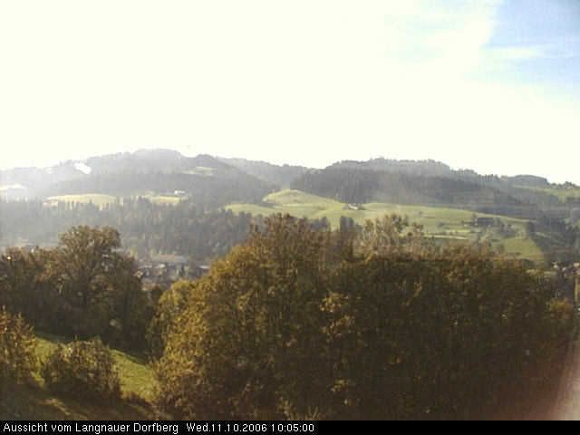 Webcam-Bild: Aussicht vom Dorfberg in Langnau 20061011-100500
