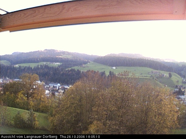 Webcam-Bild: Aussicht vom Dorfberg in Langnau 20061026-180509