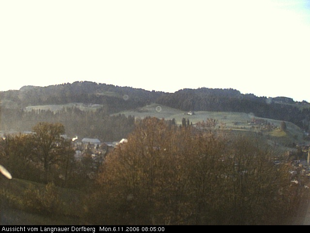 Webcam-Bild: Aussicht vom Dorfberg in Langnau 20061106-080500