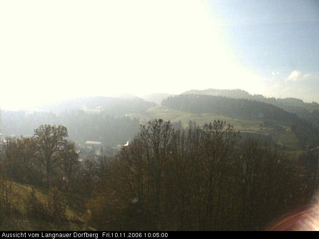 Webcam-Bild: Aussicht vom Dorfberg in Langnau 20061110-100500