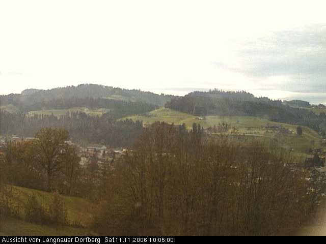 Webcam-Bild: Aussicht vom Dorfberg in Langnau 20061111-100500