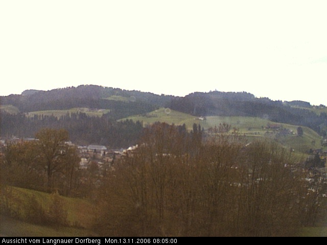 Webcam-Bild: Aussicht vom Dorfberg in Langnau 20061113-080500