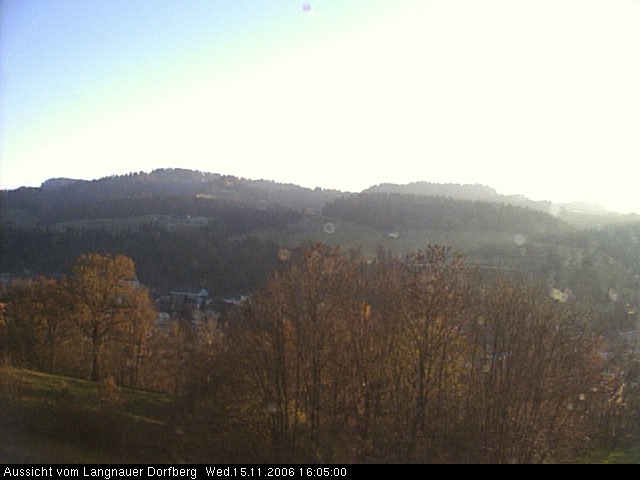 Webcam-Bild: Aussicht vom Dorfberg in Langnau 20061115-160500