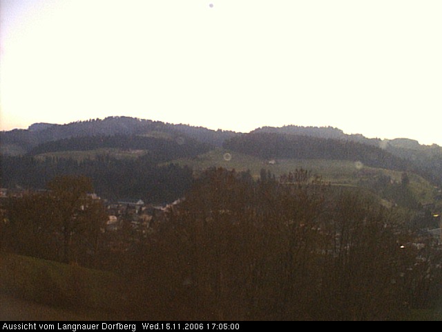 Webcam-Bild: Aussicht vom Dorfberg in Langnau 20061115-170500