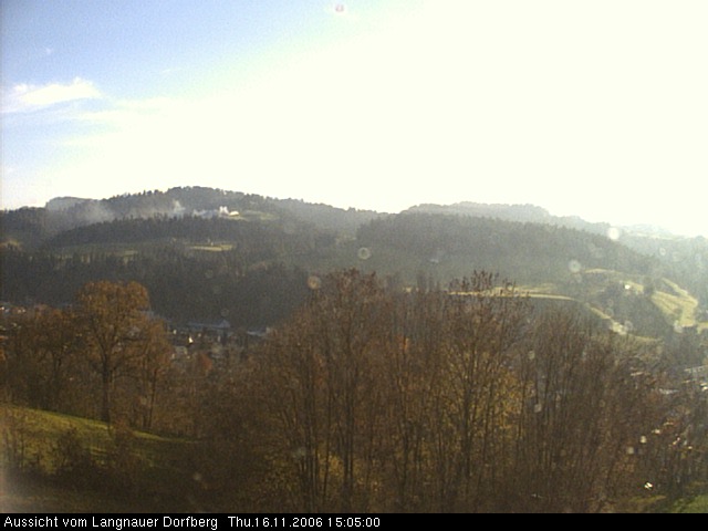 Webcam-Bild: Aussicht vom Dorfberg in Langnau 20061116-150500