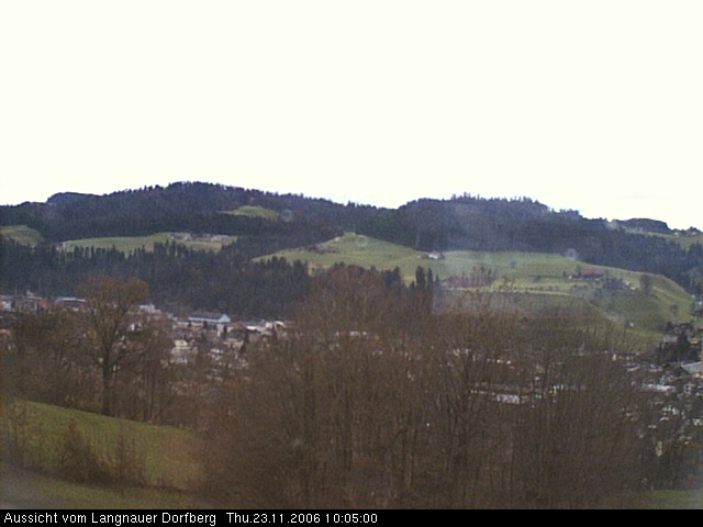 Webcam-Bild: Aussicht vom Dorfberg in Langnau 20061123-100500