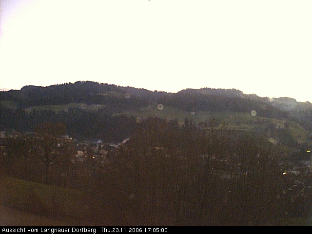 Webcam-Bild: Aussicht vom Dorfberg in Langnau 20061123-170500
