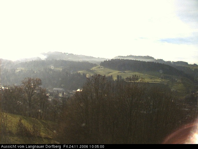 Webcam-Bild: Aussicht vom Dorfberg in Langnau 20061124-100500