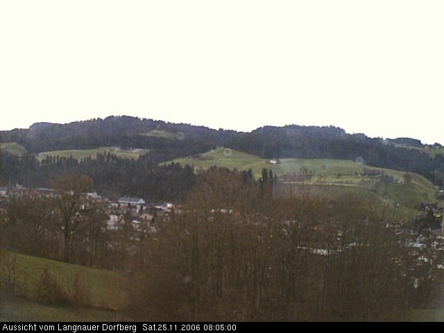 Webcam-Bild: Aussicht vom Dorfberg in Langnau 20061125-080500