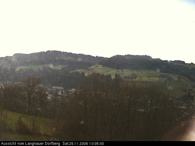 Webcam-Bild: Aussicht vom Dorfberg in Langnau 20061125-100500