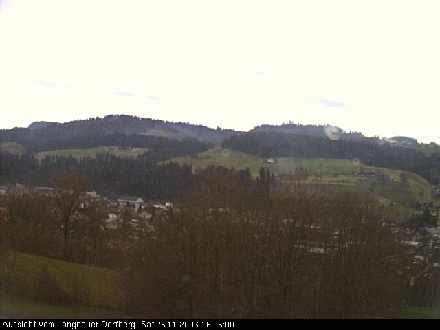 Webcam-Bild: Aussicht vom Dorfberg in Langnau 20061125-160500