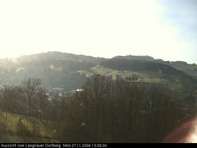 Webcam-Bild: Aussicht vom Dorfberg in Langnau 20061127-100500