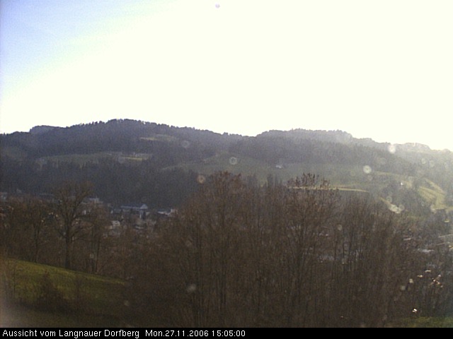 Webcam-Bild: Aussicht vom Dorfberg in Langnau 20061127-150500