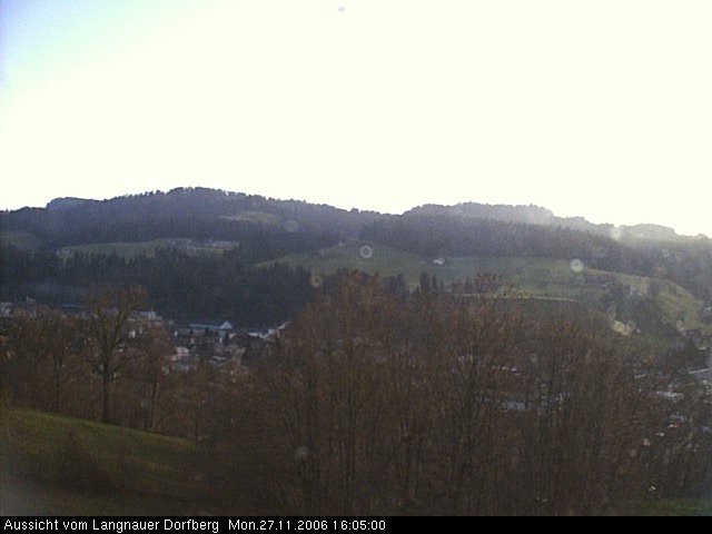 Webcam-Bild: Aussicht vom Dorfberg in Langnau 20061127-160500