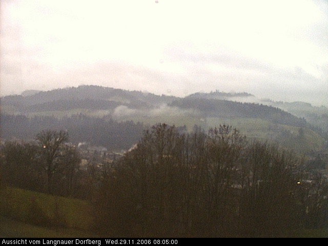 Webcam-Bild: Aussicht vom Dorfberg in Langnau 20061129-080500