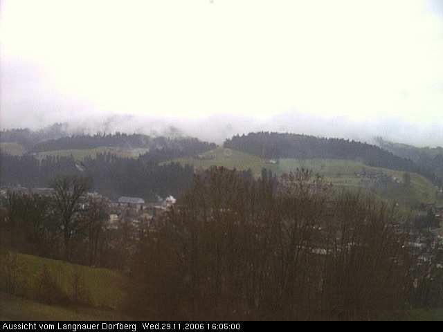 Webcam-Bild: Aussicht vom Dorfberg in Langnau 20061129-160500