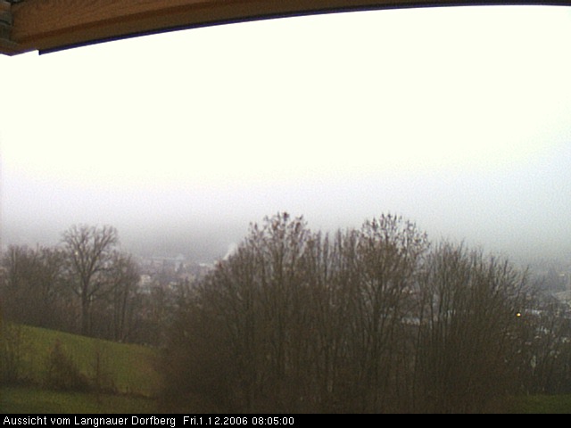 Webcam-Bild: Aussicht vom Dorfberg in Langnau 20061201-080500