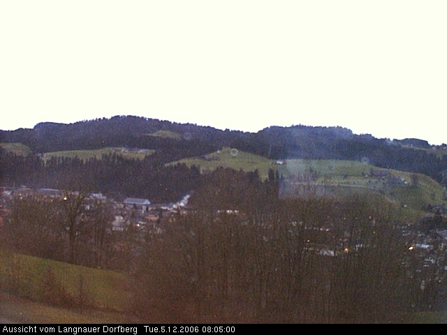 Webcam-Bild: Aussicht vom Dorfberg in Langnau 20061205-080500