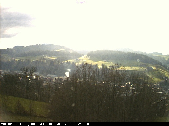 Webcam-Bild: Aussicht vom Dorfberg in Langnau 20061205-120500