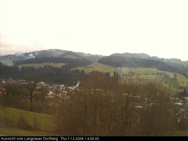 Webcam-Bild: Aussicht vom Dorfberg in Langnau 20061207-140500