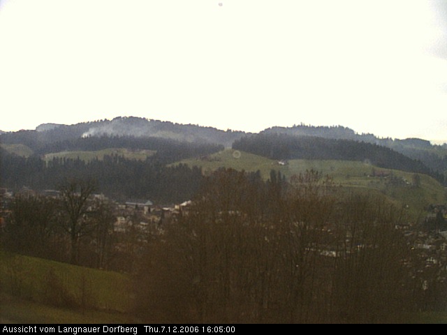 Webcam-Bild: Aussicht vom Dorfberg in Langnau 20061207-160500