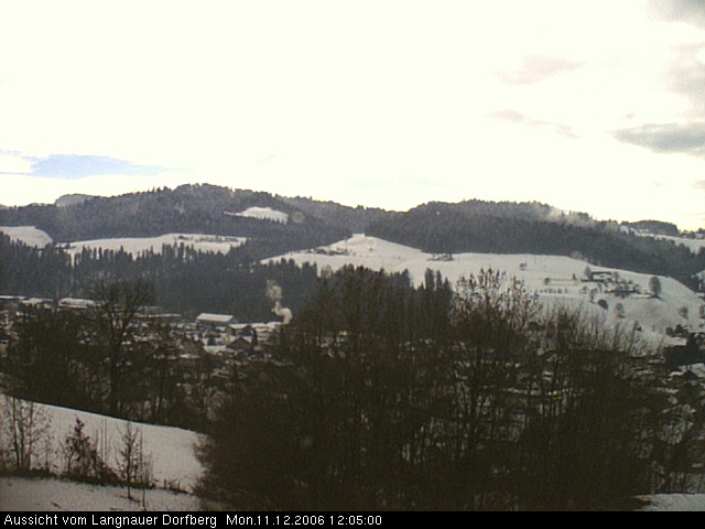 Webcam-Bild: Aussicht vom Dorfberg in Langnau 20061211-120500