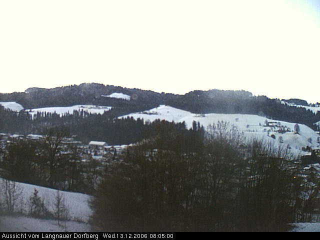 Webcam-Bild: Aussicht vom Dorfberg in Langnau 20061213-080500