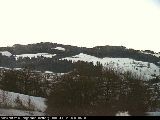 Webcam-Bild: Aussicht vom Dorfberg in Langnau 20061214-080500