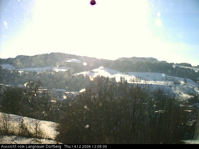 Webcam-Bild: Aussicht vom Dorfberg in Langnau 20061214-120500