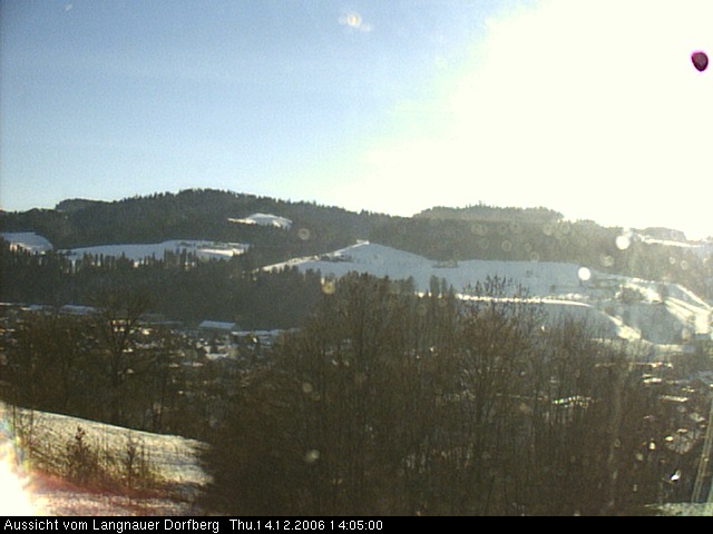 Webcam-Bild: Aussicht vom Dorfberg in Langnau 20061214-140500