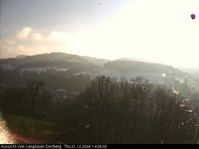 Webcam-Bild: Aussicht vom Dorfberg in Langnau 20061221-140500