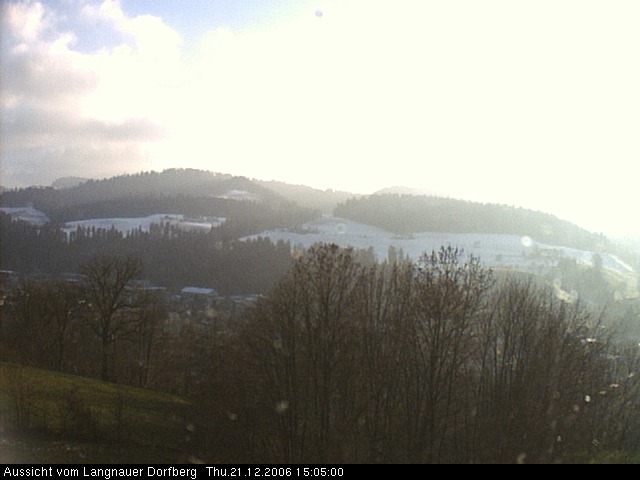 Webcam-Bild: Aussicht vom Dorfberg in Langnau 20061221-150500