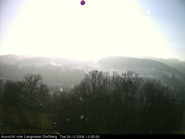 Webcam-Bild: Aussicht vom Dorfberg in Langnau 20061226-120500