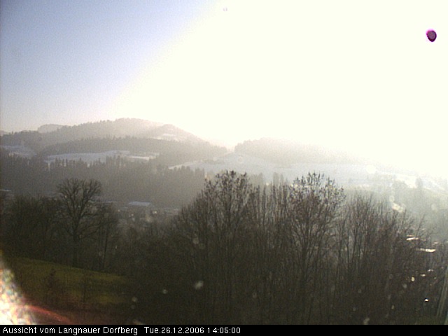 Webcam-Bild: Aussicht vom Dorfberg in Langnau 20061226-140500