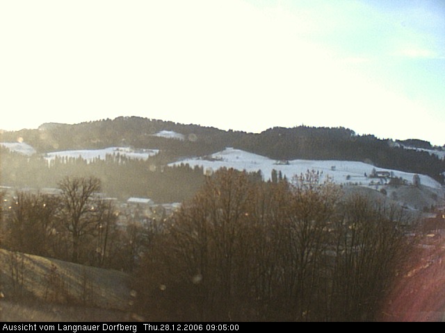Webcam-Bild: Aussicht vom Dorfberg in Langnau 20061228-090500